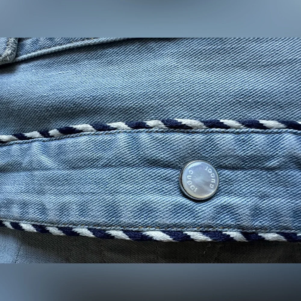 Gucci denim shirt - Picture 6 of 6